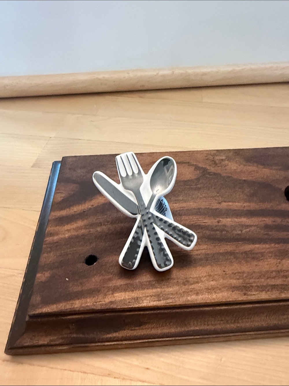 Retired Nora Fleming Bon Appetit silverware mini